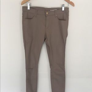 Zara Slim Fit Tan Pants